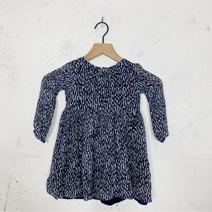 Burberry Children Long Sleeve Silk Dress Size 5Y